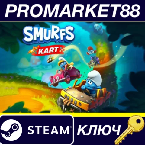 ⭐ Smurfs Kart Steam КЛЮЧ  GLOBAL (NO TR)