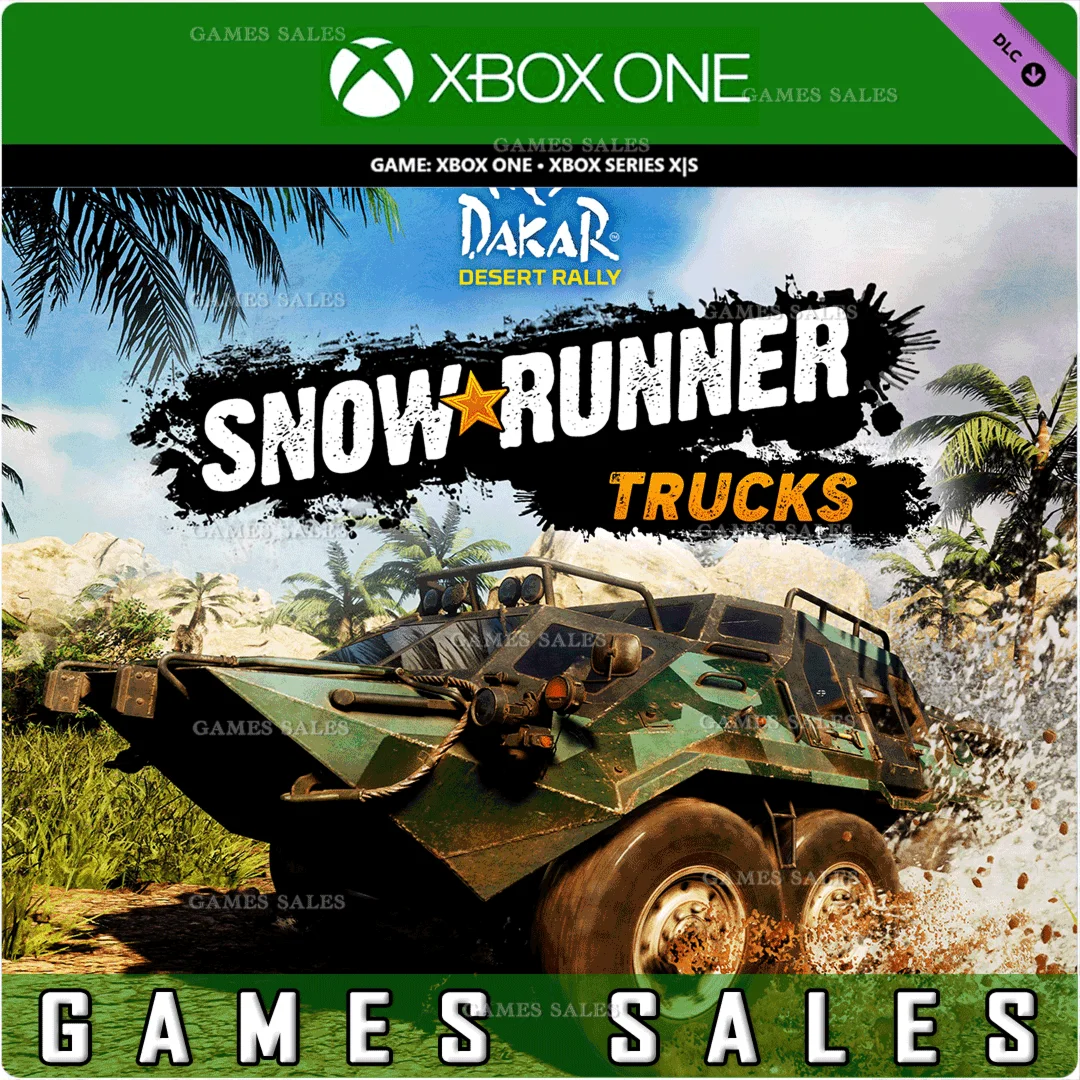 ️DAKAR DESERT RALLY - SNOWRUNNER TRUCKS PACK️XBOX