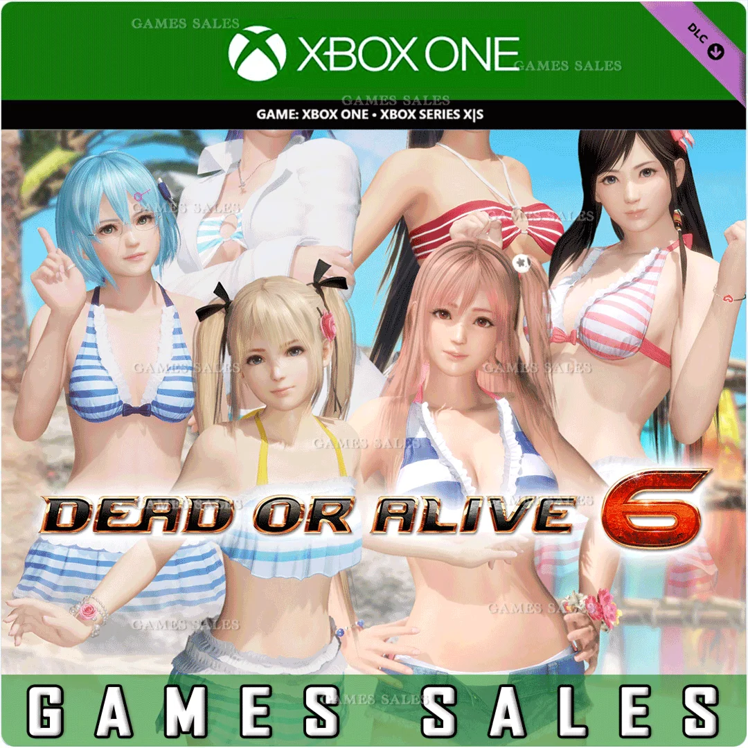 ️DOA6 НАБОР КОСТЮМОВ «ЖАРКОЕ ЛЕТО»️XBOXКЛЮЧ