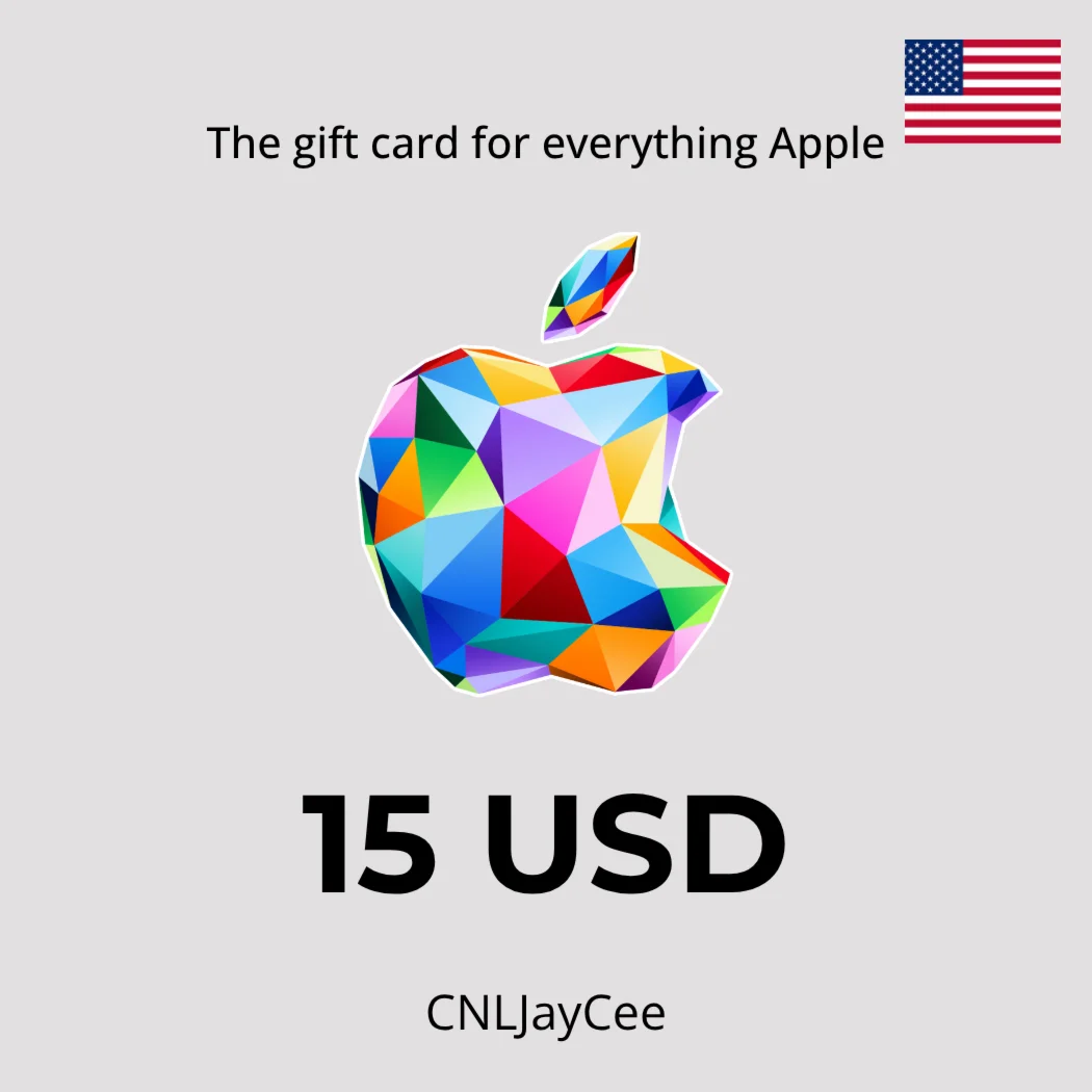 24/7 АВТО | Apple 15 долларов США (подарочная карта)