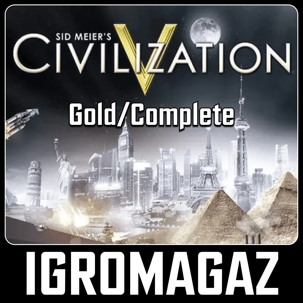 Sid Meier's Civilization V 5 Gold/Complete Edition 🔵