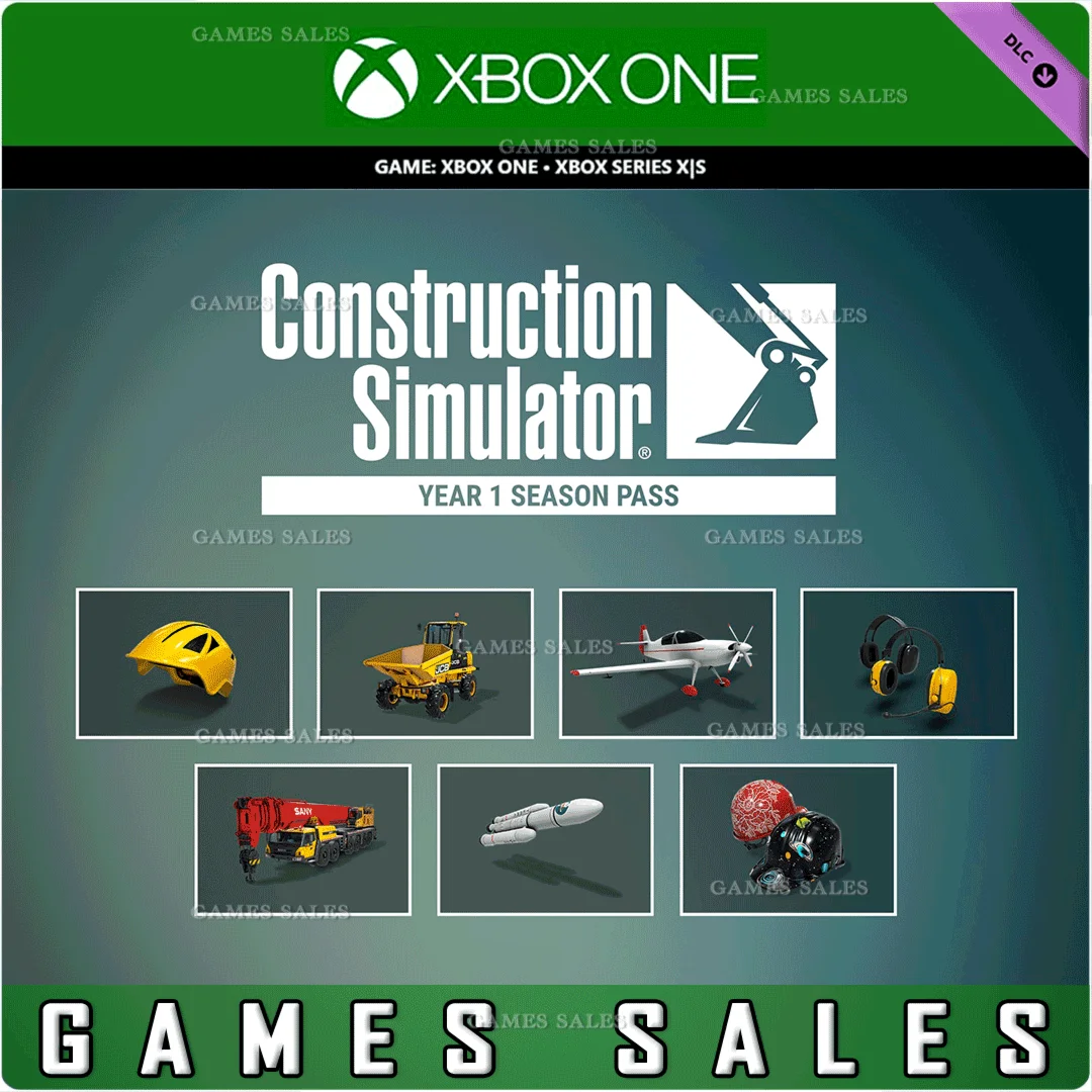 CONSTRUCTION SIMULATOR -YEAR 1 SEASON PASS️XBOXКЛЮЧ