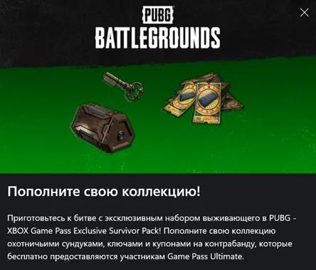 PUBG Survivor Pack #1 2025