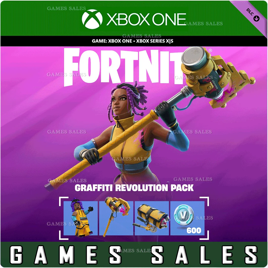 ✅❤️FORTNITE — НАБОР «РЕВОЛЮЦИЯ ГРАФФИТИ»❤️XBOX🔑КЛЮЧ