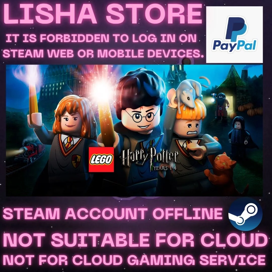 LEGO Harry Potter Years 1-4 Стим 30 или 90 дней