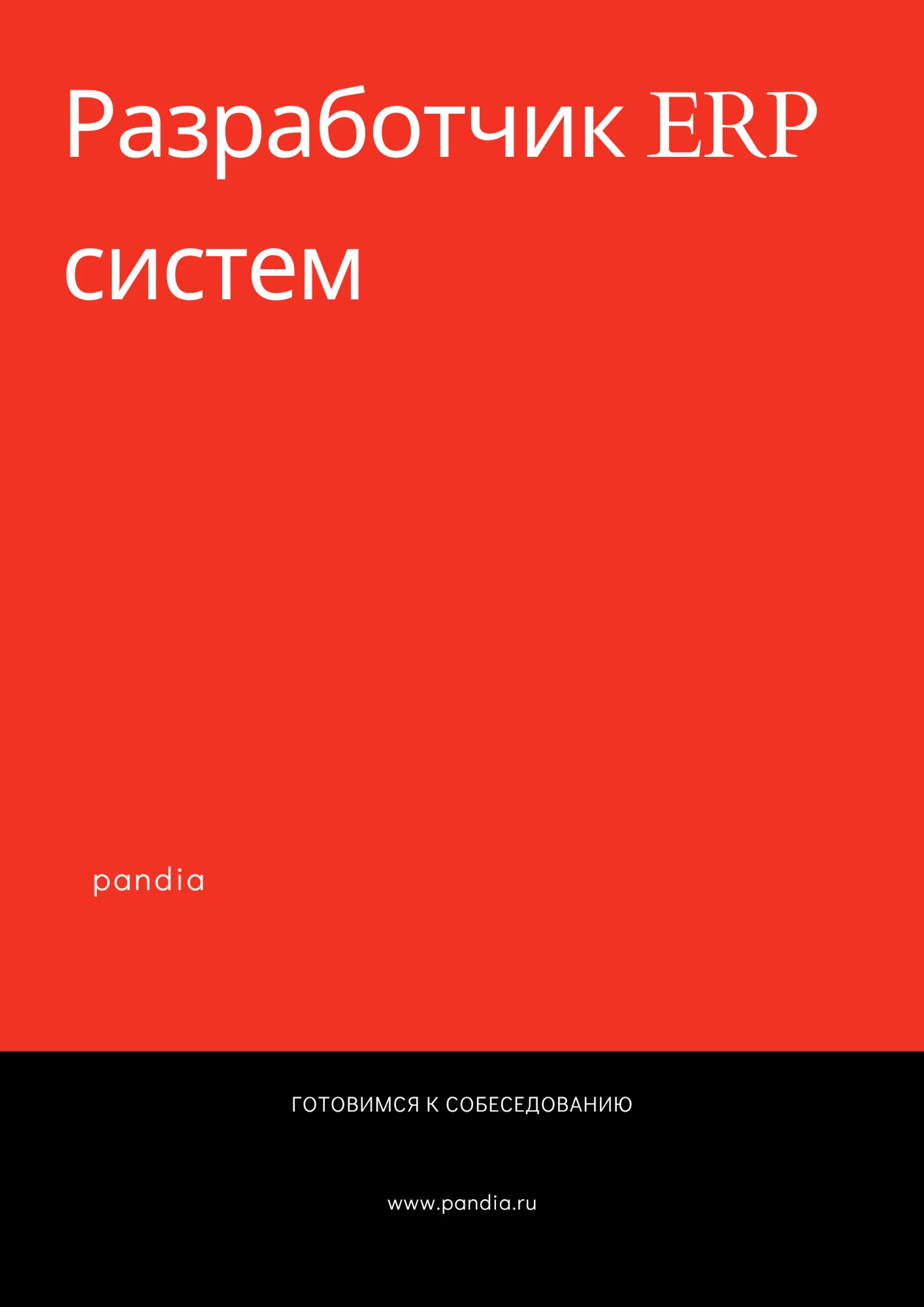 Разработчик ERP систем. Трудоустройство. Собеседование