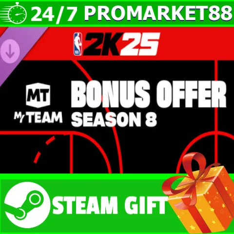 ⭐️ NBA 2K25 MyTEAM Bonus Offer: Season 8 STEAM GIFT