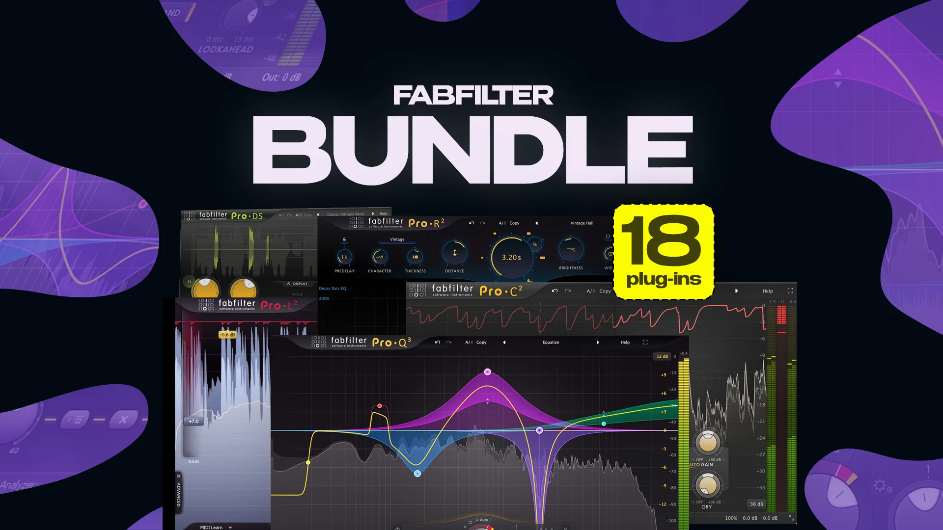 FabFilter Total Bundle + Pro-Q 4 [Лицензионный ключ]