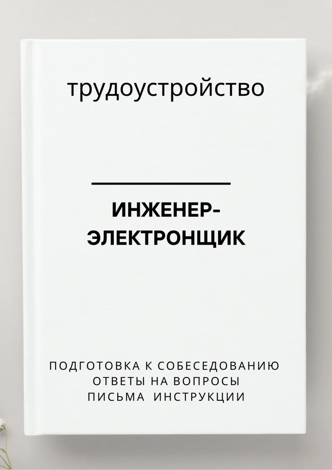 Инженер-электронщик. Трудоустройство. Собеседование