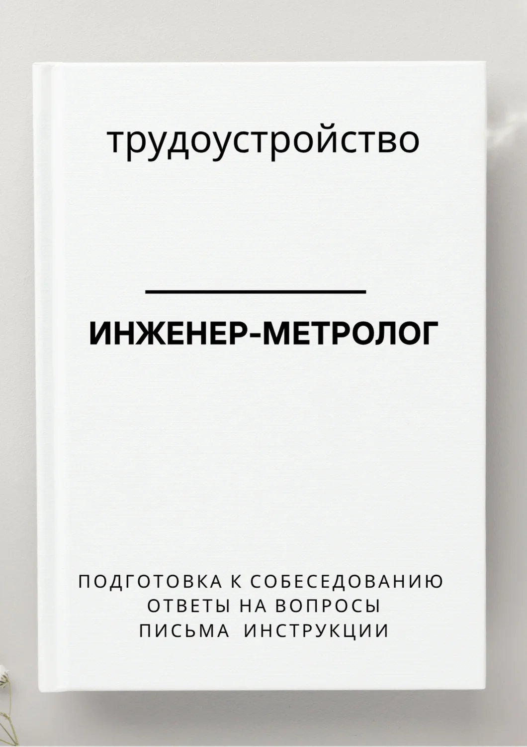 Инженер-метролог. Трудоустройство. Собеседование