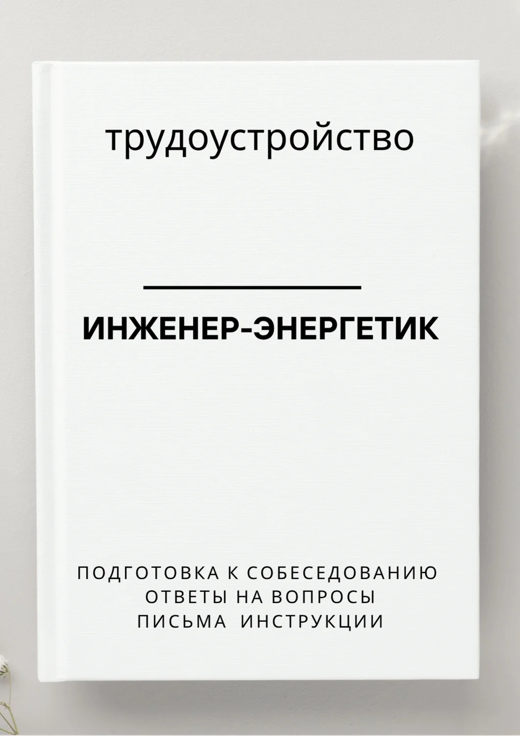 Инженер-энергетик. Трудоустройство. Собеседование