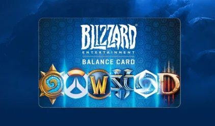 Подарочная карта Battle.net (Blizzard) США | 5–100 долл
