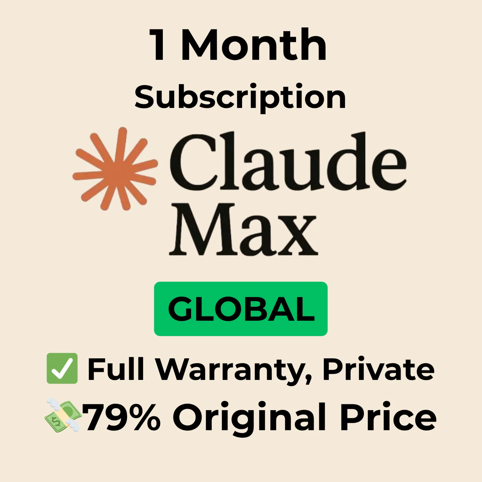 Подписка Claude AI Pro Sonnet/Opus 4 Max 20x на 1 месяц