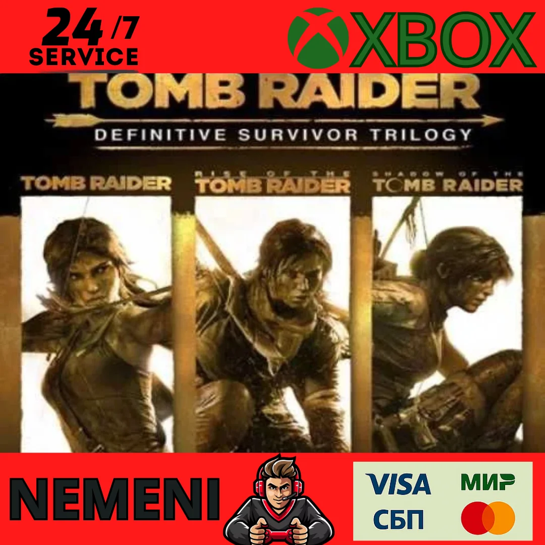 TOMB RAIDER: DEFINITIVE SURVIVOR TRILOGY XBOX KEY
