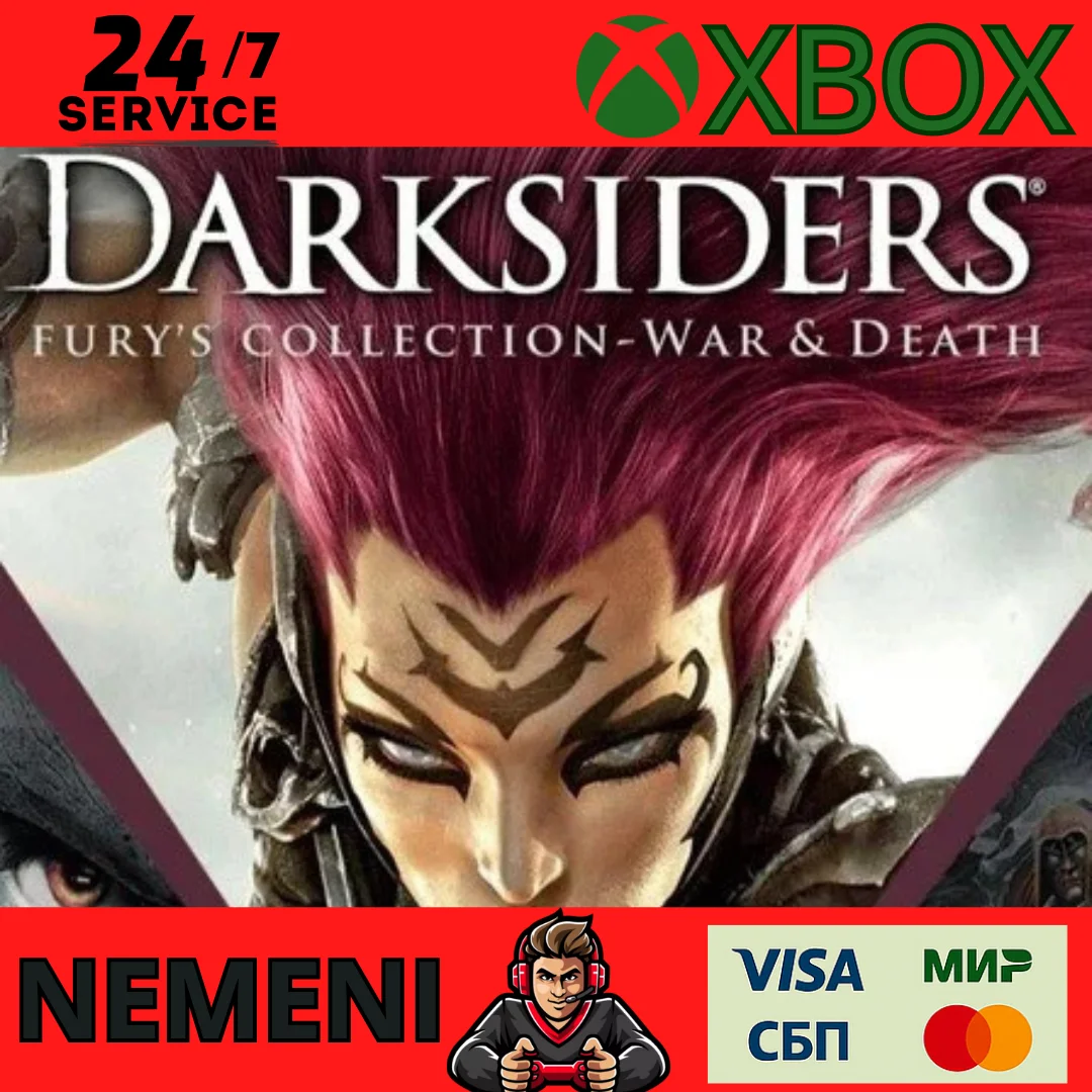 DARKSIDERS FURY´S COLLECTION - WAR AND DEATH XBOX KEY