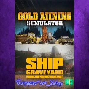 ️Gold & Ship Bundle Gold Mining & Ship Graveyard  XBOX