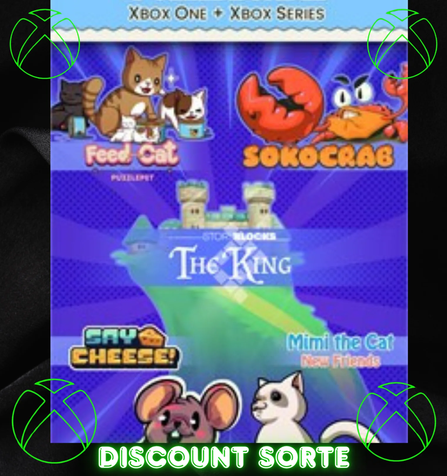 Cats Games + Say Cheese! + Soko Games (BUNDLE)  XBOX