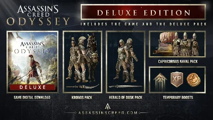 ⭐ Assassin's Creed Odyssey Deluxe Edition EU XBOX One К