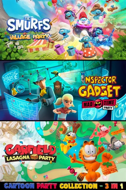  Cartoon Party Collection - 3 in 1 Xbox активация