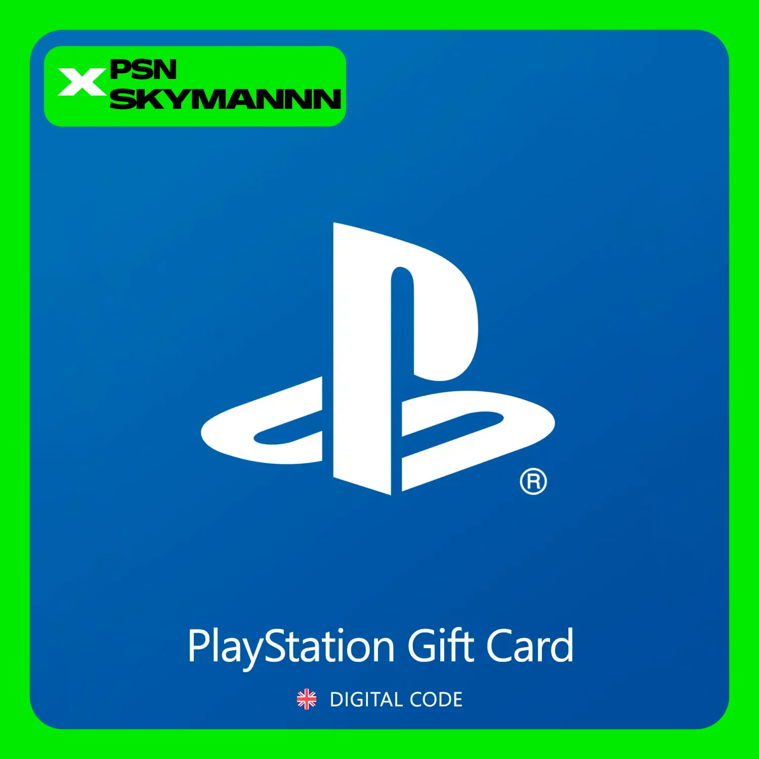 Playstation Network PSN Gift Card 10 - 150 GBP UK