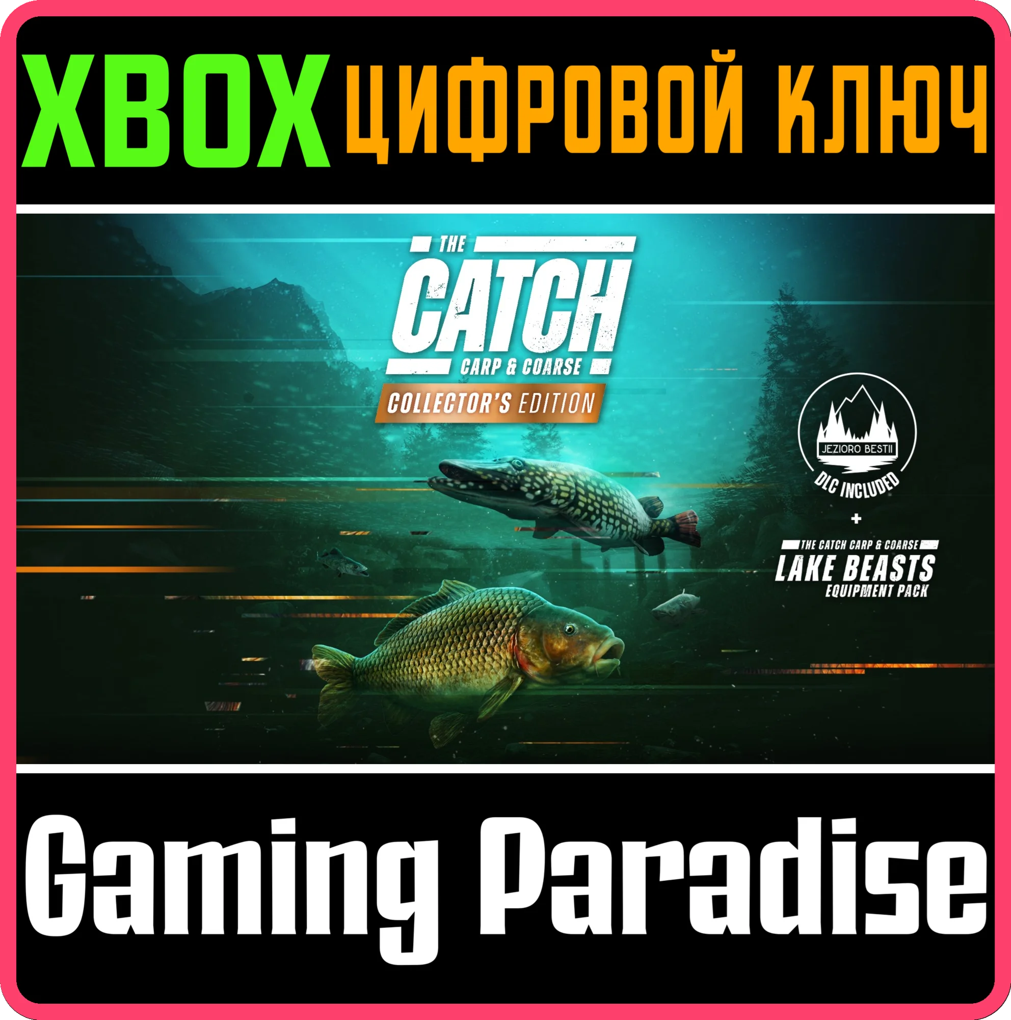 THE CATCH: CARP & COARSE - COLLECTOR'S EDITION XBOX КЛЮ