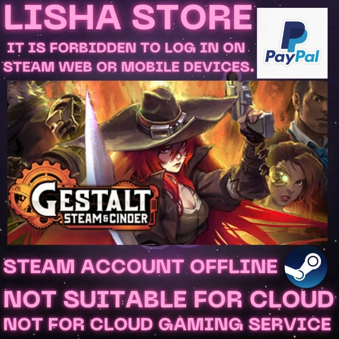 Gestalt: Steam and Cinder Стим 30 или 90 дней