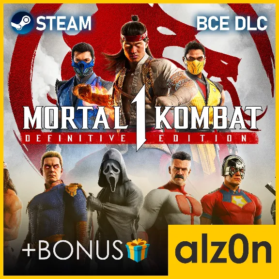 🟥Mortal Kombat 1 - Definitive Edition・STEAM・ГАРАНТИЯ