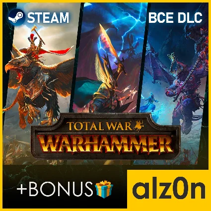 🟥 Total War Warhammer I+II+III [ВСЕ DLC]・STEAM・ГАРАНТИЯ