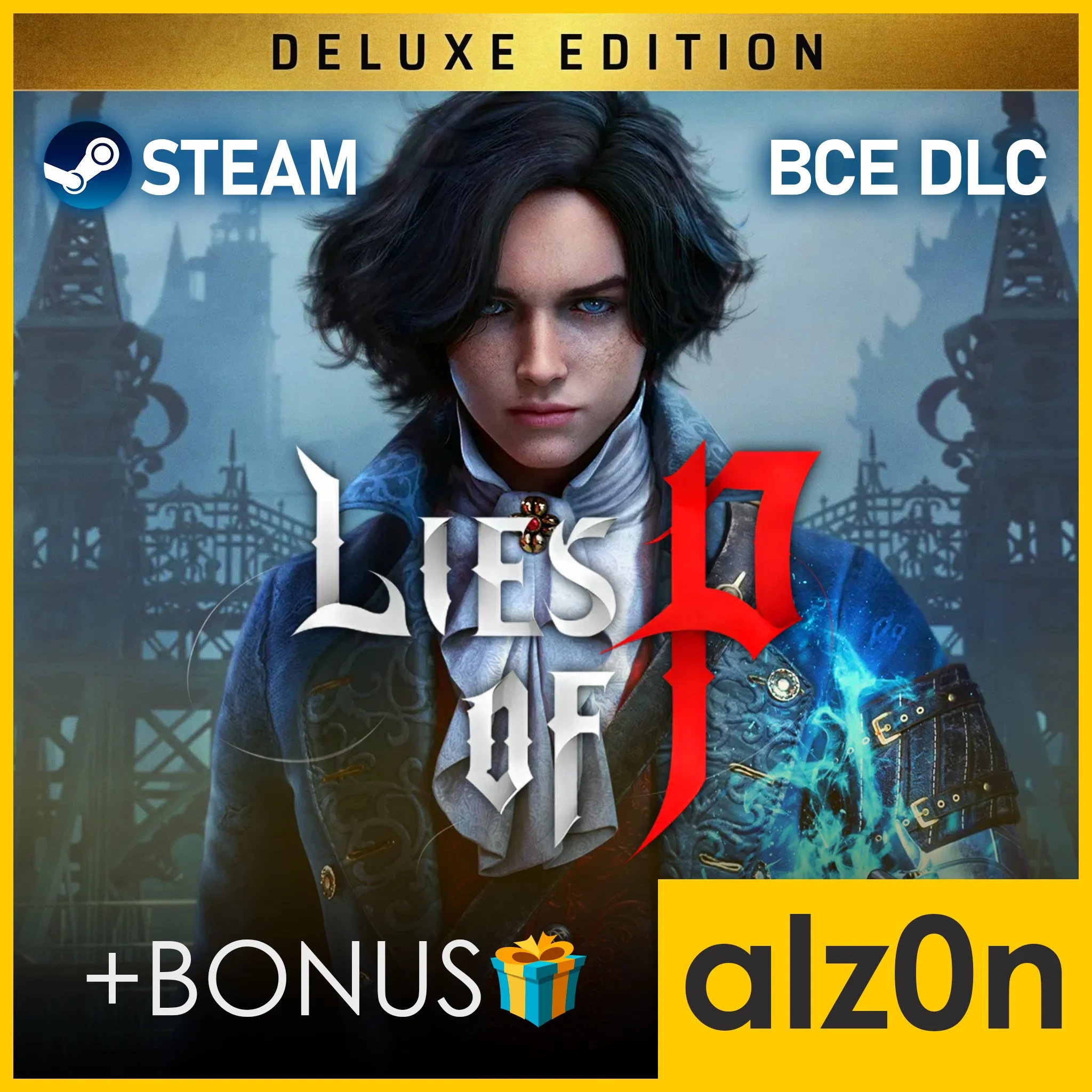 🟥Lies of P - Deluxe Edition [ВСЕ DLC]・STEAM・ГАРАНТИЯ・