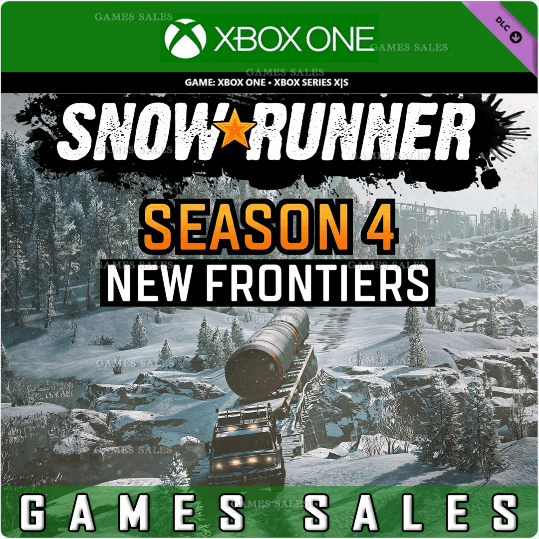 ️SNOWRUNNER -SEASON 4: NEW FRONTIERSXBOXКЛЮЧ
