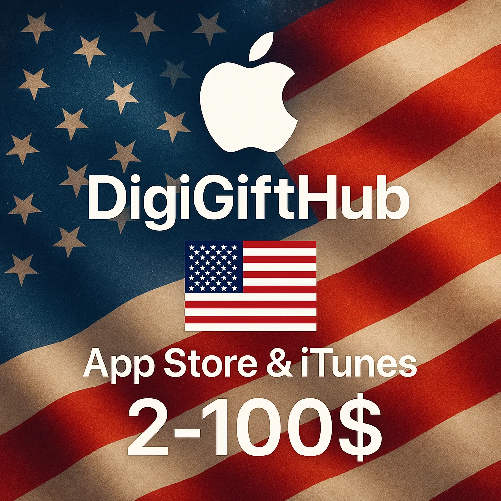 Карта App Store & iTunes 2-100$ США gift card  [Авто]