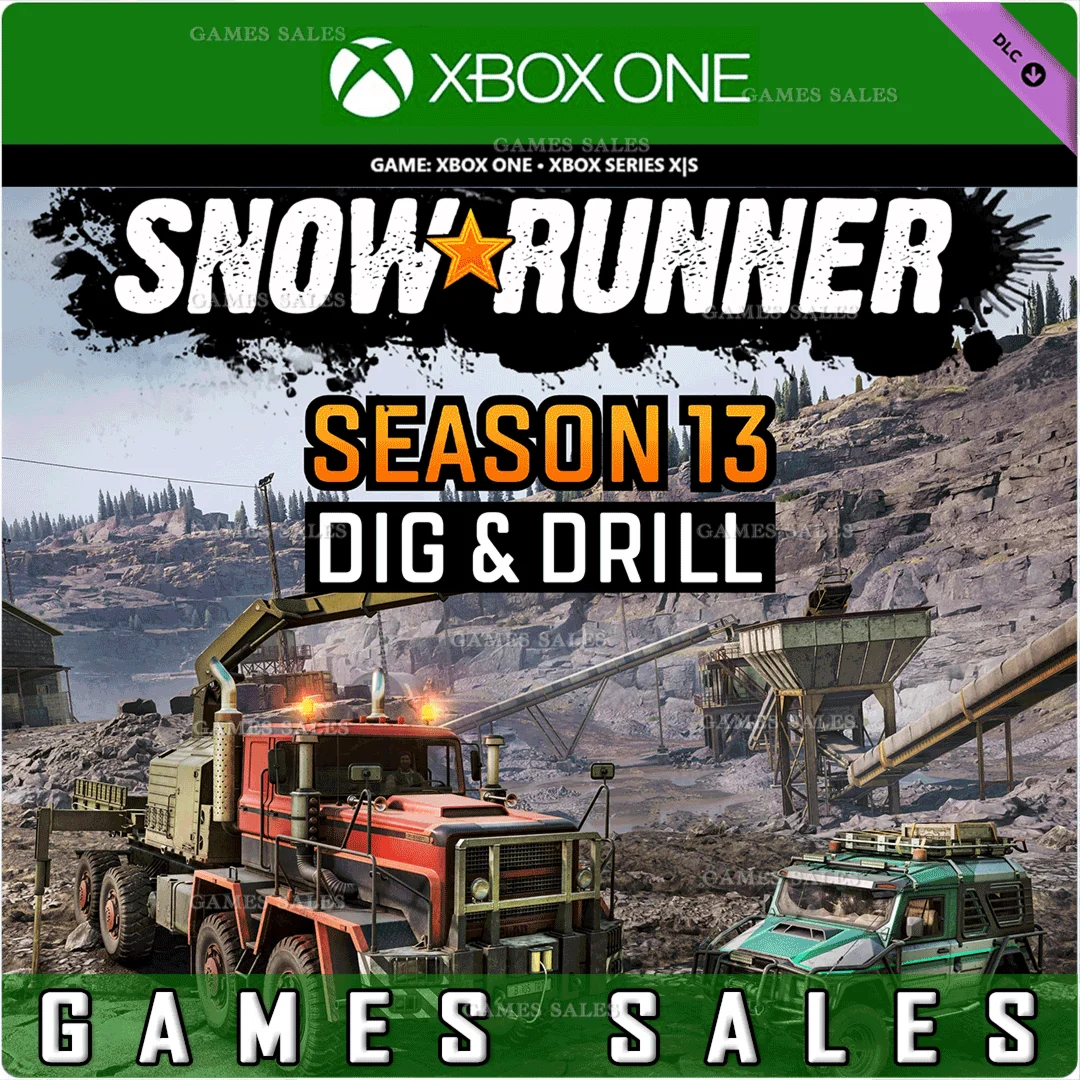 ️SNOWRUNNER - SEASON 13: DIG & DRILL️XBOXКЛЮЧ