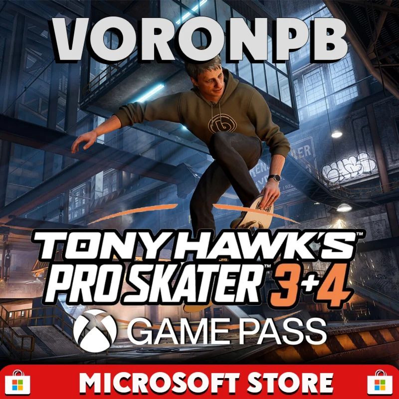 Tony Hawk's Pro Skater 3 + 4 + 450 игр GAME PASS | PC⭐