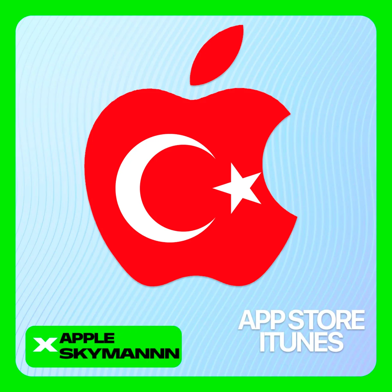 🍏iTunes & App Store 🍏GIFT CARD 10-1000 TL ТУРЦИЯ🇹🇷