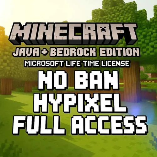 MINECRAFT Microsoft | Java + Bedrock | Чистый Hypixel