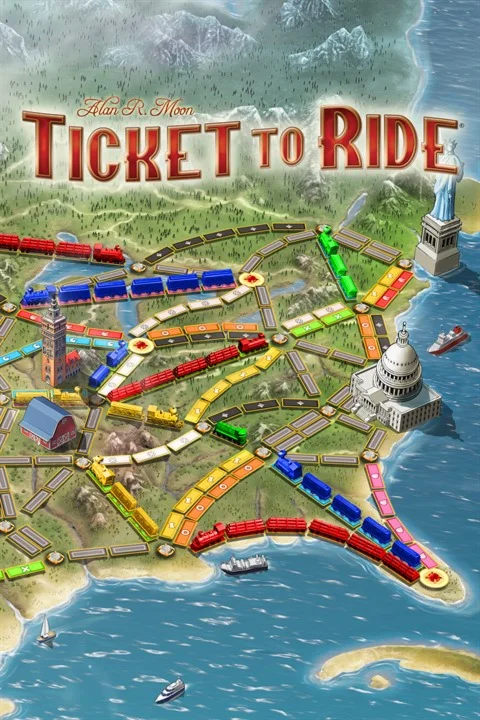  Ticket to Ride® Xbox One & Xbox Series X|S активация