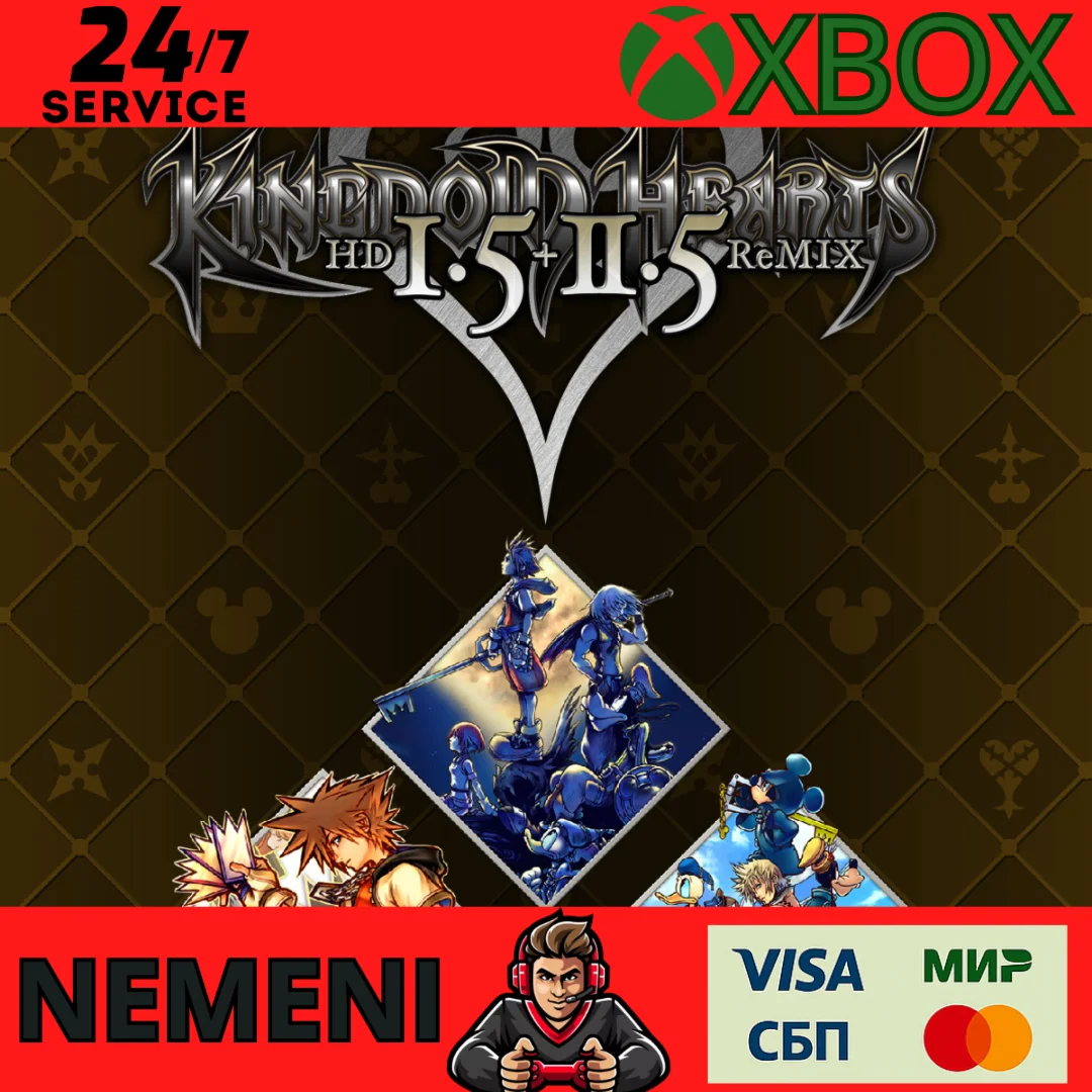 KINGDOM HEARTS - HD 1.5+2.5 REMIX XBOX ONE,SERIES X|S