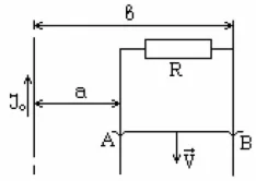20. Имеется длинный прямой проводник с током I0. На рас