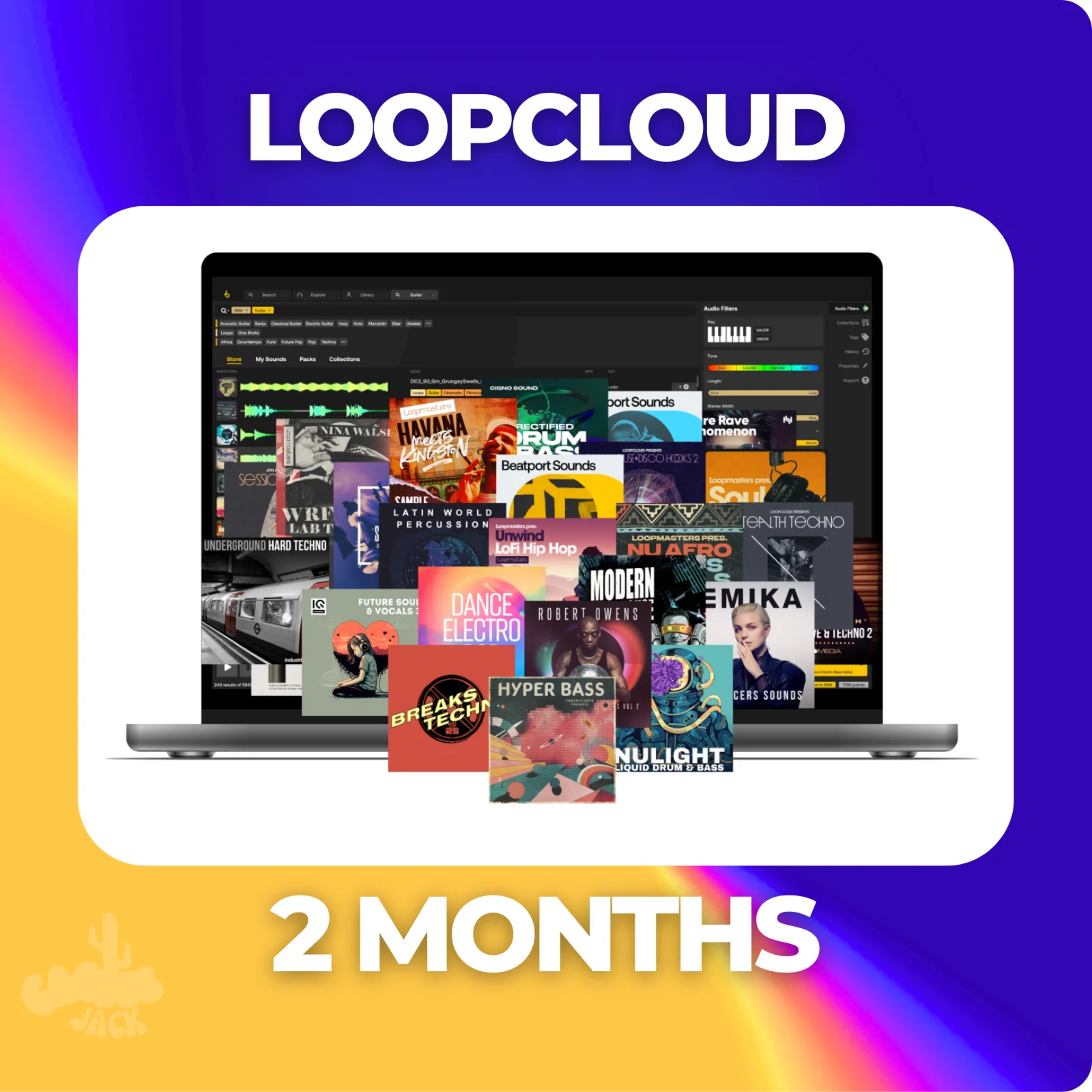 LOOPCLOUD 2 МЕСЯЦА PREMIUM [РАБОТАЕТ В РФ]