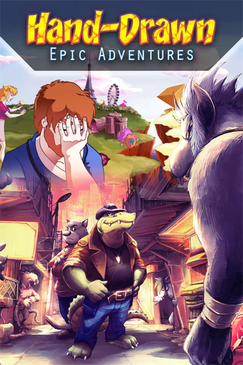  Hand-Drawn Epic Adventures Xbox One|X|S активация