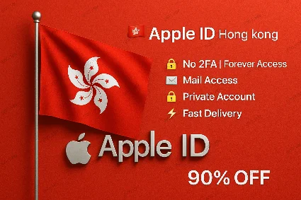 Apple ID Гонконг 🇭🇰 – Без 2FA | Быстрый доступ 🔐