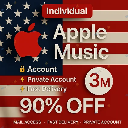 Apple Music 🇺🇸 Инд. | 1/3M | Глобально ✅ 🌍 PRO USA