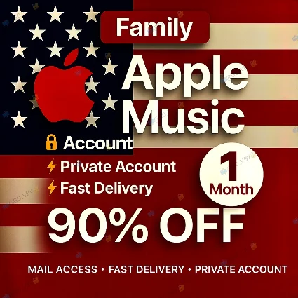 Apple Music аккаунт 1M США 🎶 👨 ‍ 👩 ‍ 👧 ‍ 👦 –Для семьи🇺🇸