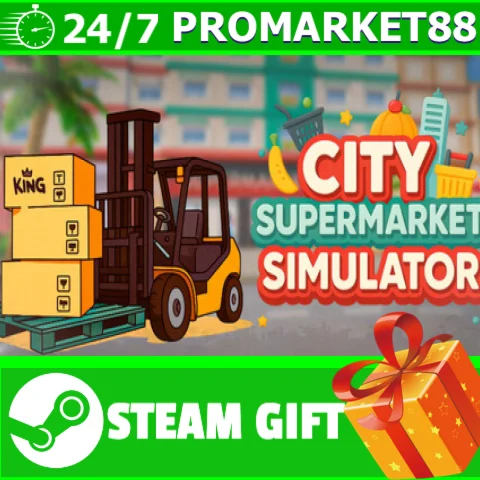 ⭐️ВСЕ СТРАНЫ+РОССИЯ⭐️ City Supermarket Simulator STEAM