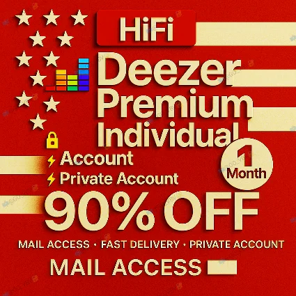 Deezer 🇺🇸 – Инд. HiFi | 1M | Глобально ✅ 🌍 PRO USA