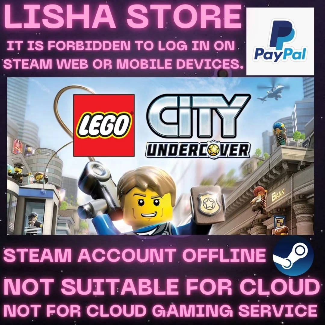 Lego City Undercover Стим Оффлайн на 90 дней