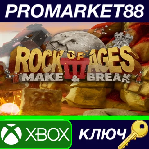 ⭐ Rock of Ages 3: Make & Break US XBOX One / Xbox Serie