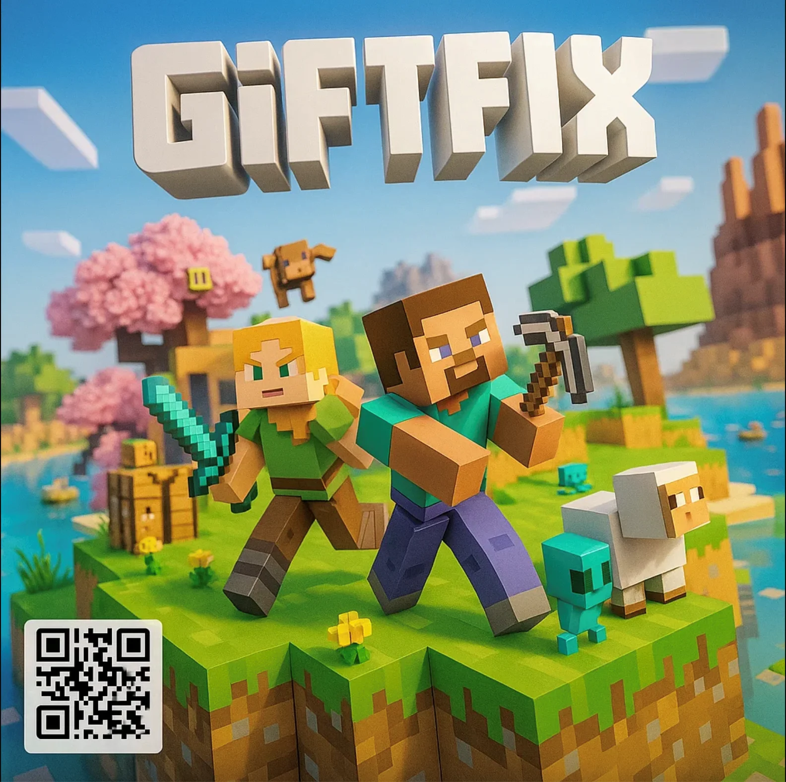 Minecraft: Java & Bedrock  for PC KEY