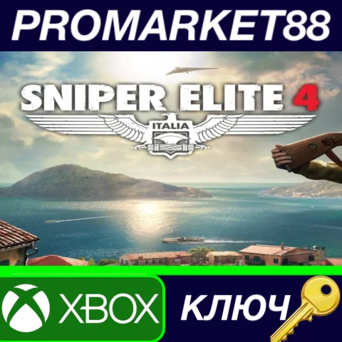 ⭐ Sniper Elite 4 Deluxe Edition US XBOX One / Xbox Seri