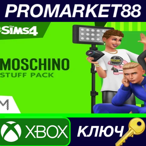 ⭐ The Sims 4 - Moschino Stuff Pack DLC EN Language Only